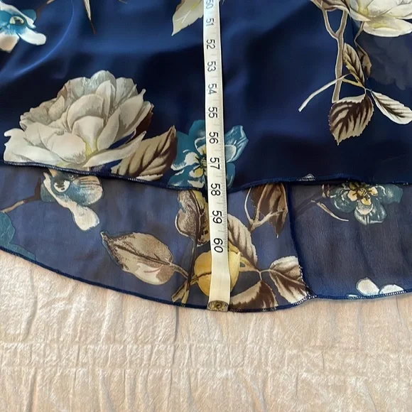 Windsor Women's Navy Blue Floral Maxi Dress - Picture 13 of 13